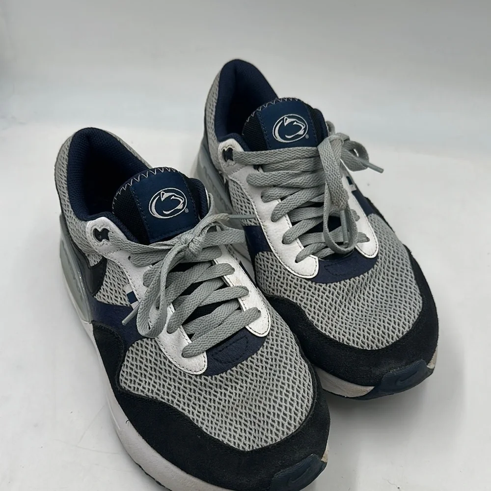 Nike Air Max SYSTM Penn State Nittany Lions Shoes Mens Sz 9 PSU Blue DZ7746-001